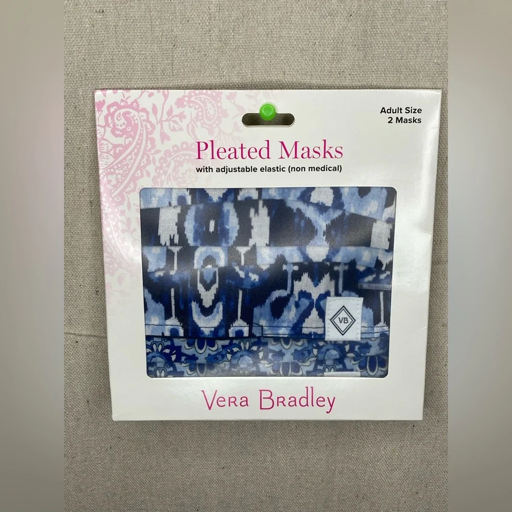 Vera Bradley Pleated Masks NWT